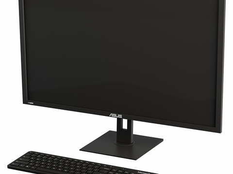Asus desktop computer monitor mouse keyboard