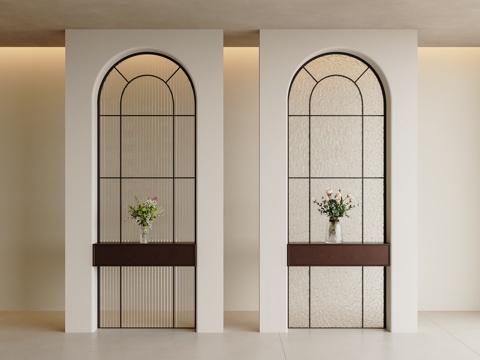 French Partition Porch Partition Glass Partition Art Glass Partition Porch Partition Wall
