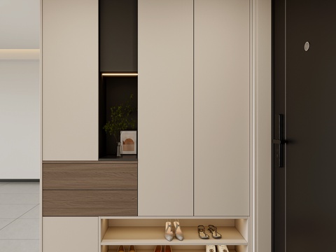 Modern Entrance Entrance Shoe Cabinet Entrance Cabinet Shoe Cabinet
