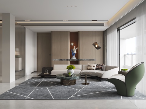 Modern Living&Dining Room