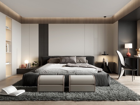 Modern Minimalist Bedroom