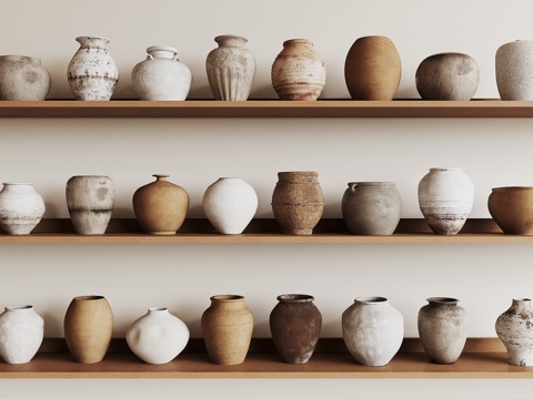 Modern clay pot