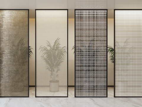 Changhong glass partition