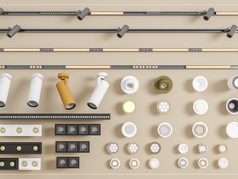 Track Spotlight Downlight Linear Light Embedded Downlight Magnetic Spotlight
