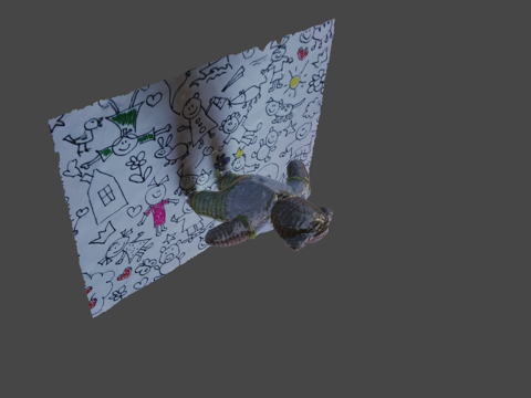 Weaving Bear-123D Capture Evaluation