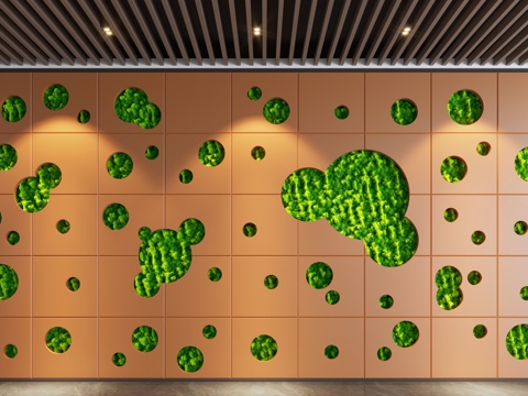Modern Plant Wall Plant Landscaping Moss Plant Wall Landscape Wall Plant Decorative Wall