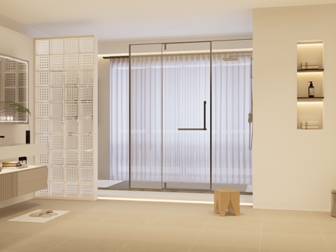 Modern Cream Style Toilet