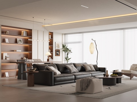 Mid-century Style Living Room