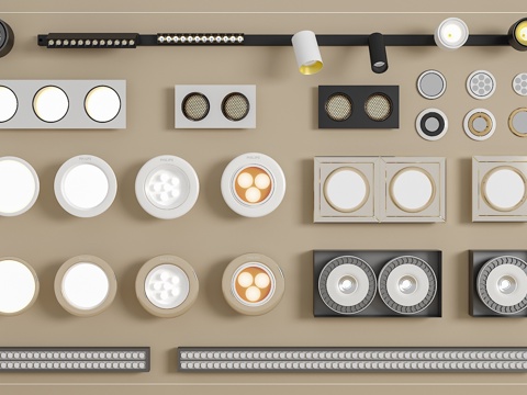 Track Spotlight Downlight Linear Light Embedded Downlight Magnetic Spotlight
