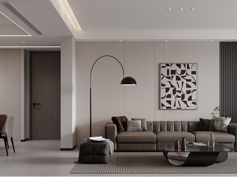 Black and White Grey DiningRoom