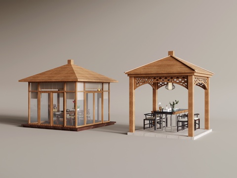 pavilion Neo-Chinese Style pavilion pavilion