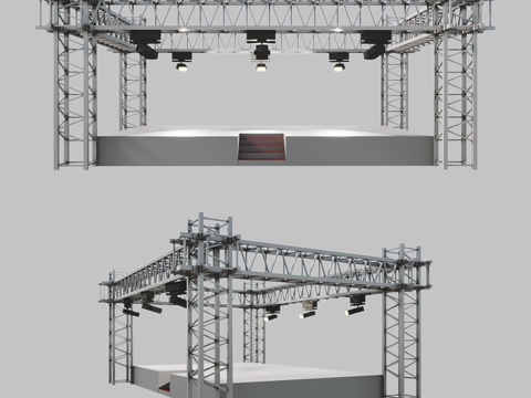 Outdoor Stage Steel Frame Music Stage Venue Temporary Stage Music Festival Outdoor Stage Electric Syllable