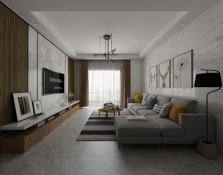 Modern Living Room Living Room Background