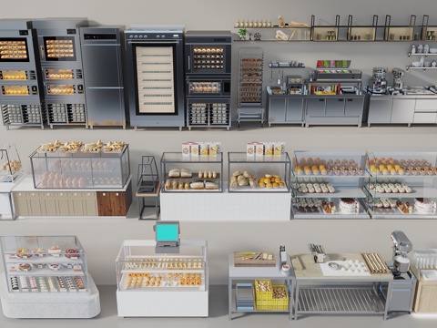 Modern Dessert Bakery Bread Display Stand Cake Display Cabinet Baking Shop Shelf Dessert