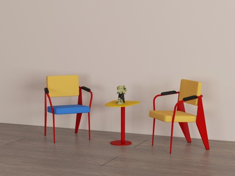 Modern simple Lounge Chair combination