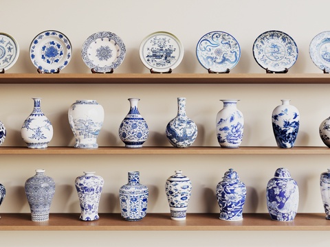 Neo-Chinese Style Pottery Pot