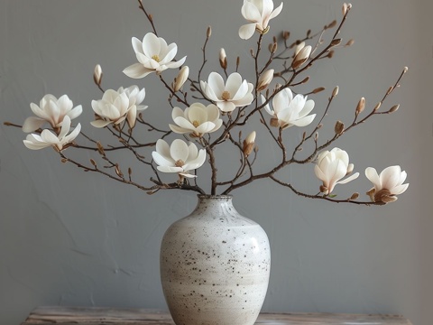 Retro Middle Ancient Floriculture Vase Floriculture Ornaments
