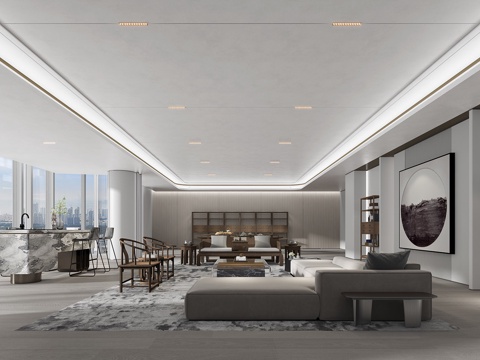 New Chinese General Manager Reception Room
