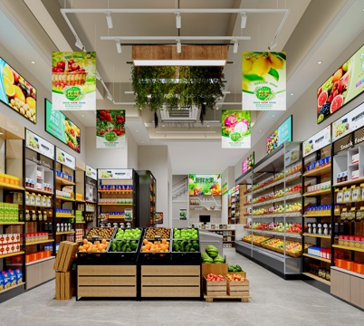 Modern Fruit Shop