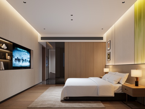 Modern Hotel Room King Room