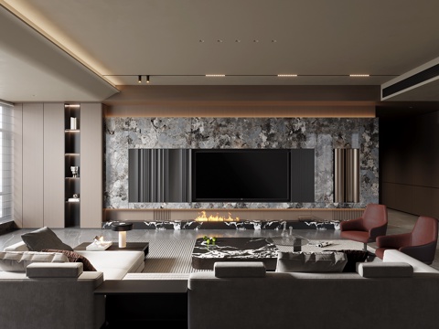 Modern Italian Living Room