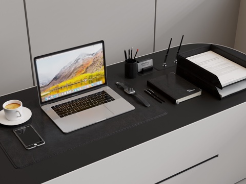 Laptop Tablet PC Mobile Phone Watch Pen Coffee Cup Office Stationery