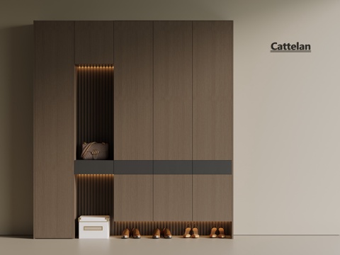 Italian Middle Ancient Shoe Cabinet Hanging Shoe Cabinet Entrance Shoe Cabinet Partition Shoe Cabinet Entrance Shoe
