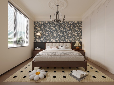 American Retro Bedroom