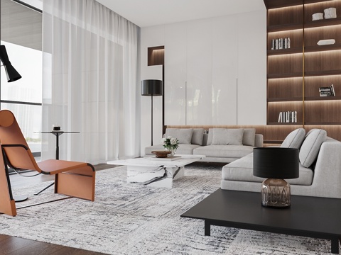 Modern Living&Dining Room