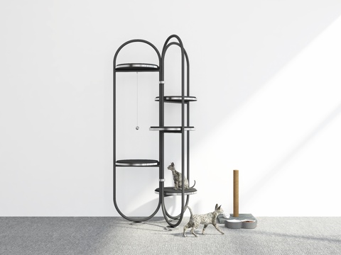 Modern Climbing Cat Rack