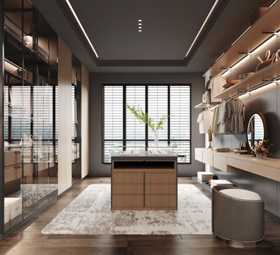 Modern Cloakroom