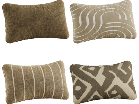 Modern Silent Fabric Sofa Pillow