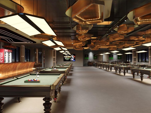 Billiard room