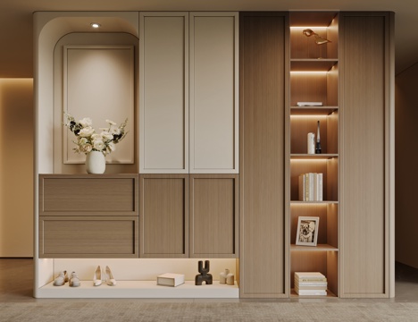 Modern Entrance Shoe Cabinet
