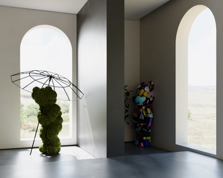 Modern trendy play ornaments hand-held