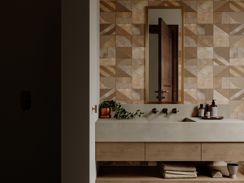 Mid-century Style toilet