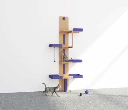 Modern Climbing Cat Rack