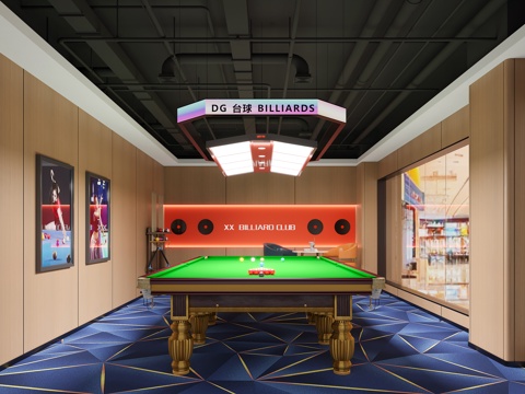 Billiard Hall Room