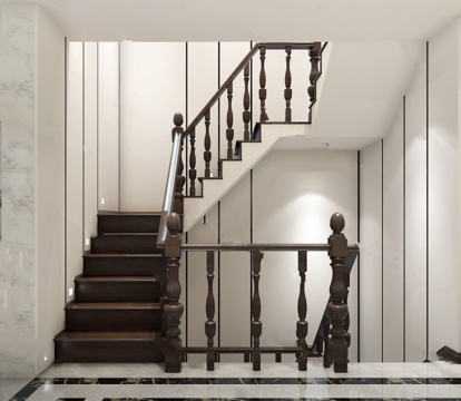Stair Handrail Model