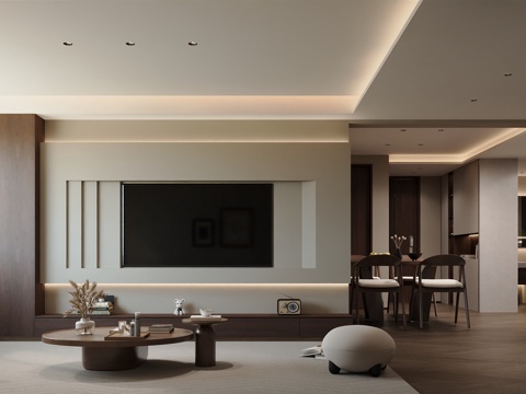 Mid-century Style Living Room