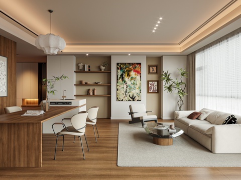 Mid-century Style Living Room
