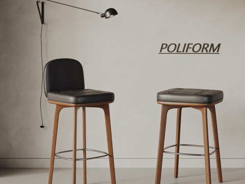 Modern Antique Bar Chair Combination Bar Stool Bar Chair Leather Bar Chair Wooden Bar Chair