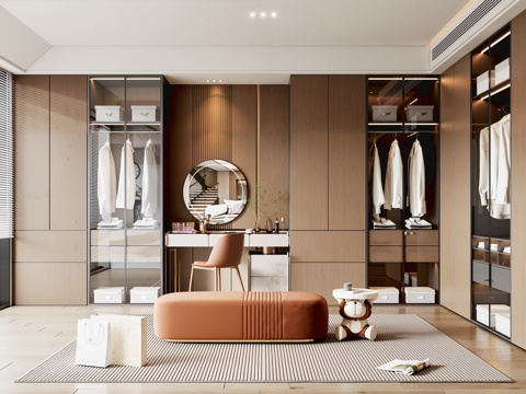 Italian Modern Cloakroom Dressing Table Wardrobe Wardrobe Sofa