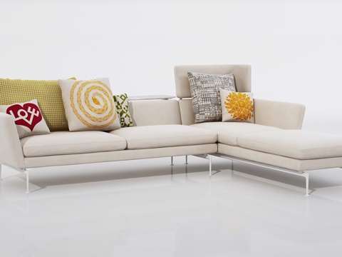 modern shaped sofa living room bedroom sofa leisure sofa
