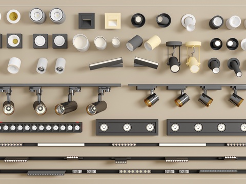 Track Spotlight Downlight Linear Light Embedded Downlight Magnetic Spotlight