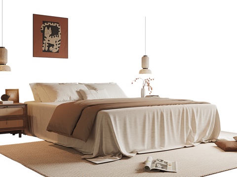 Quiet Antique Double Bed