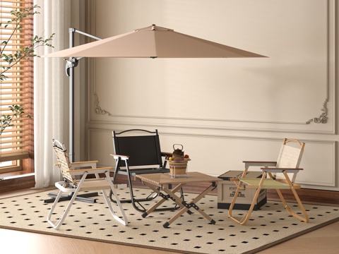 Modern outdoor tables and chairs
