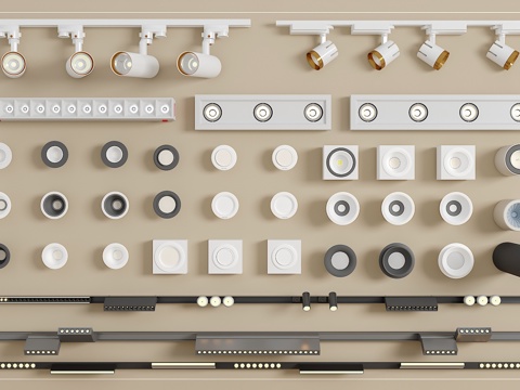 Track Spotlight Downlight Linear Light Embedded Downlight Magnetic Spotlight