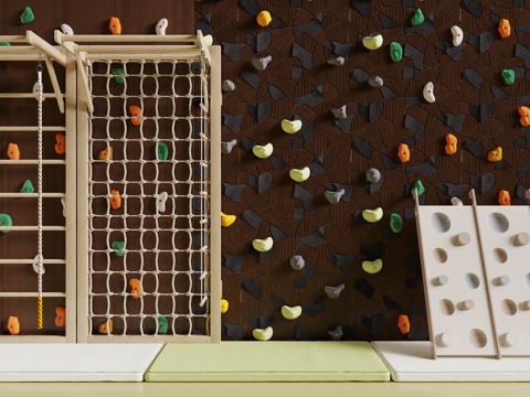 Modern Climbing Wall