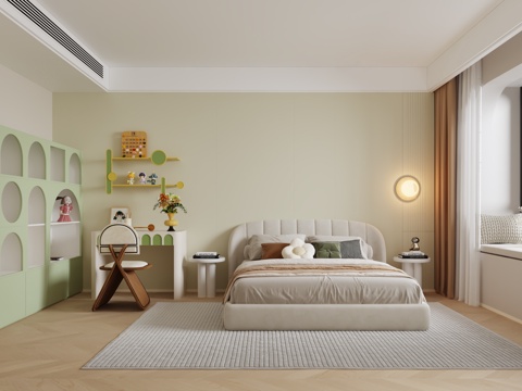 Modern Model Room kids Bedroom Bedroom